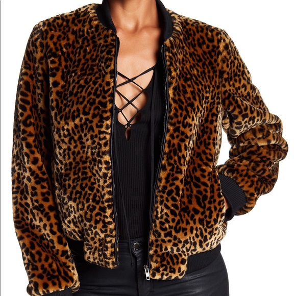 j crew leopard bomber